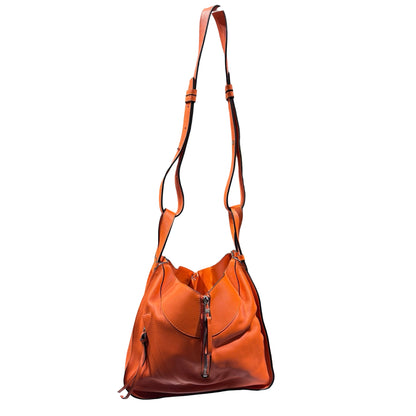 Used LOEWE Hammock small Crossbody Bag Orange