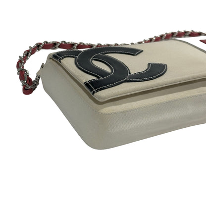 CHANEL VINTAGE NO.5 EAST WEST CHAIN SHOULDER BAG [3000364]