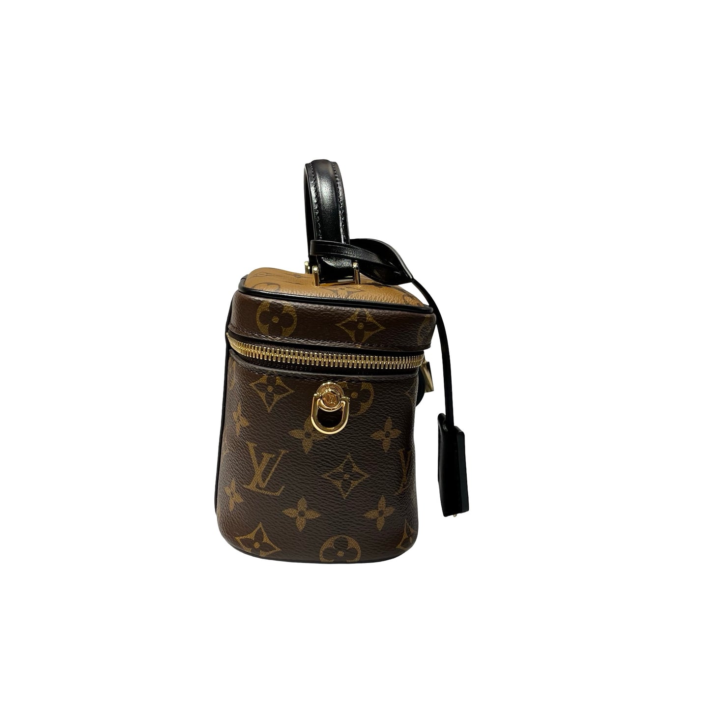 Used LOUIS VUITTON Vanity Case Cross Body Bag Brown GHW