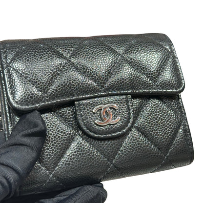 CHANEL SMALL WOC BLACK CAVIAR PHW [3000598]