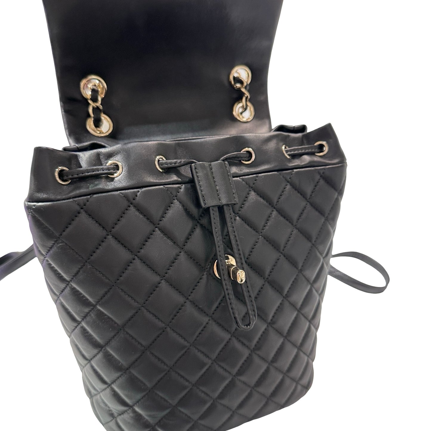 Used CHANEL Lambskin Leather Backpack