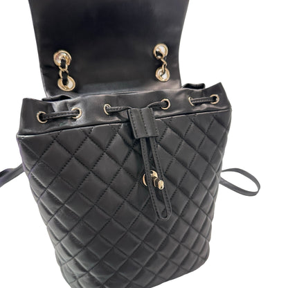 Used CHANEL Lambskin Leather Backpack