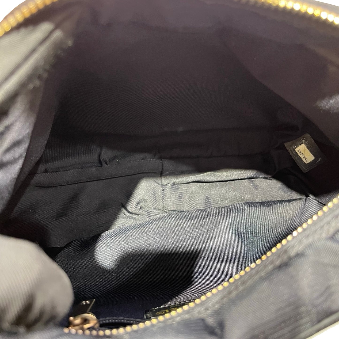 Used CHANEL Vintage Chanel Black CC Shoulder Bag Black GHW