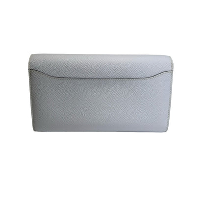 Used HERMES Epsom Constance to go Cross body bag Gris Platine PHW