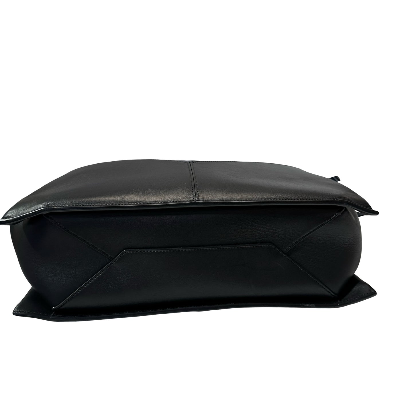 Used CÉLINE Shoulder Shoulder Bag Black Navy Blue