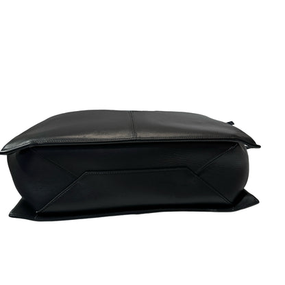 Used CÉLINE Shoulder Shoulder Bag Black Navy Blue