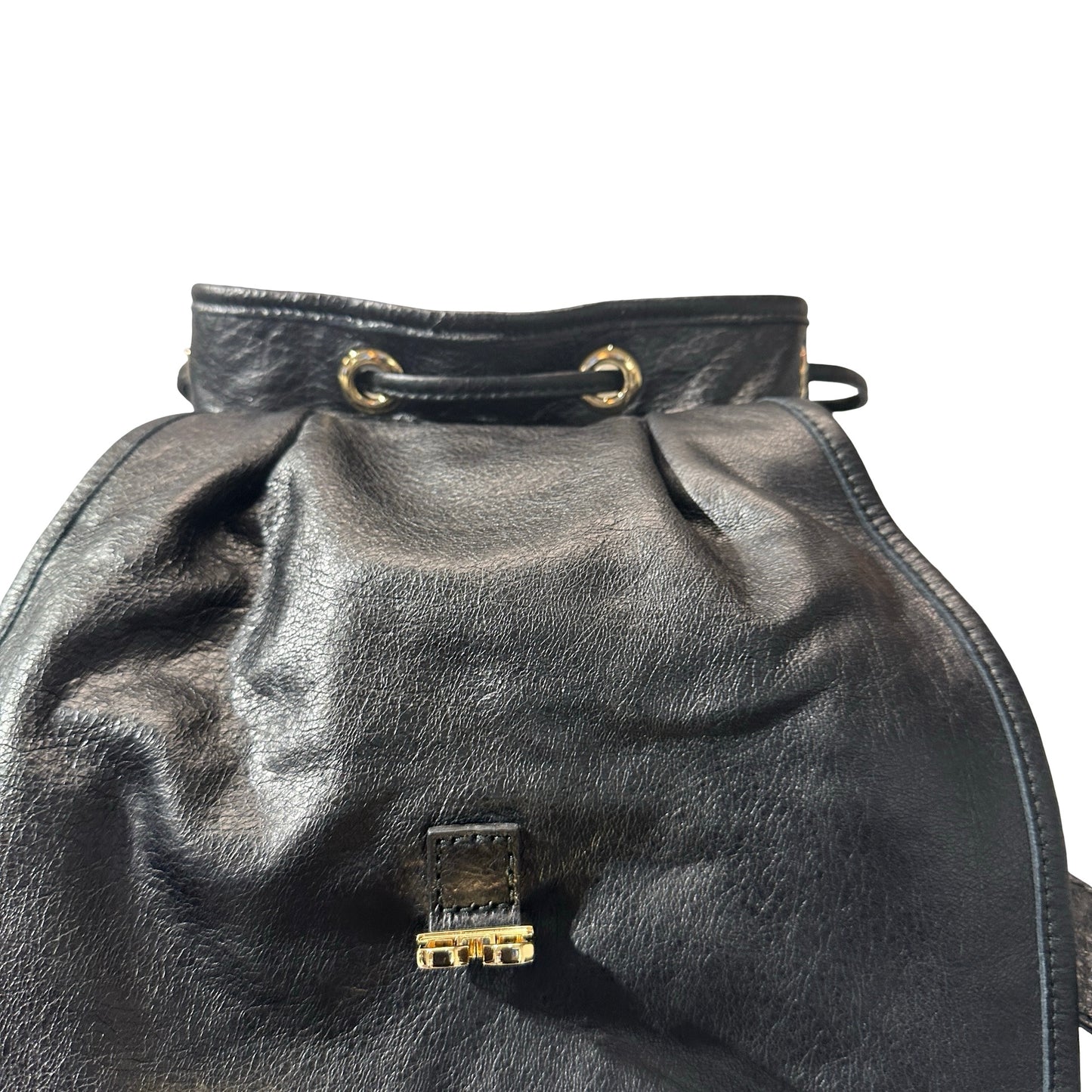 Used BALENCIAGA Backpack Black GHW
