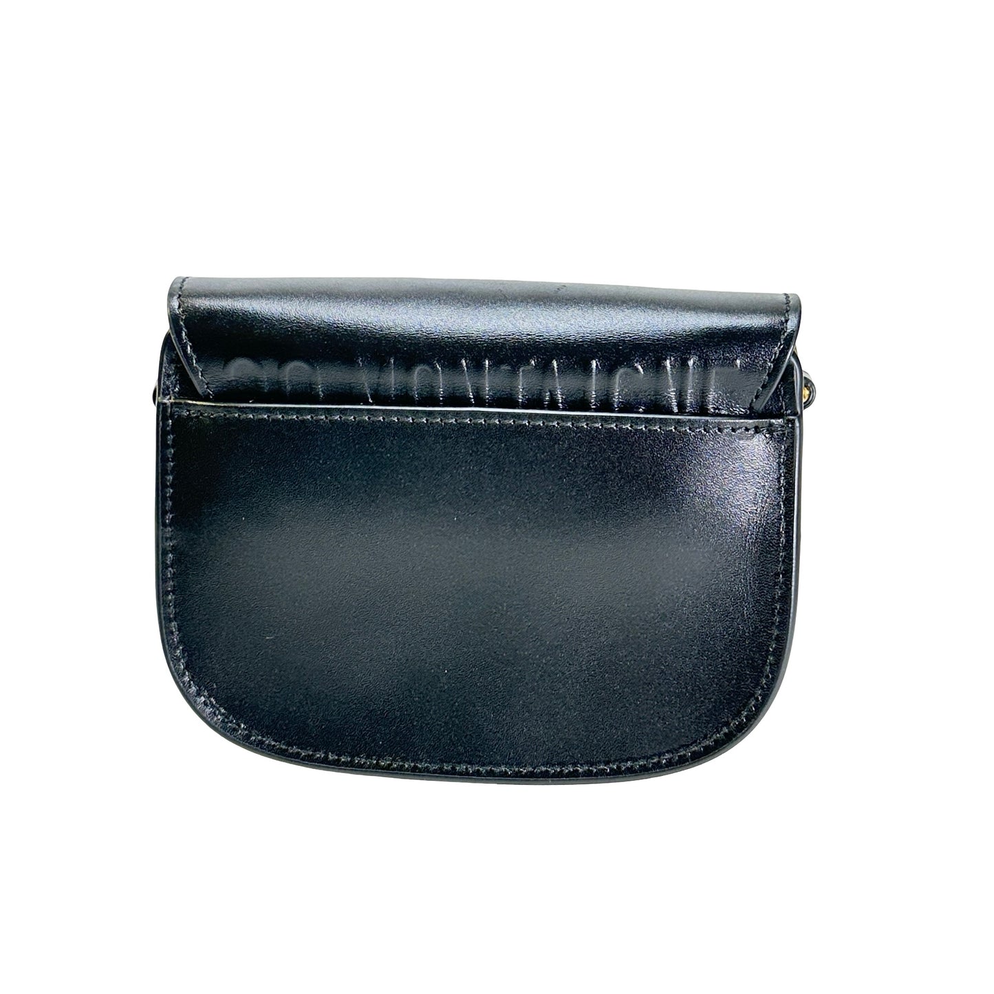 Used DIOR Leather Bobby Shoulder Bag Black