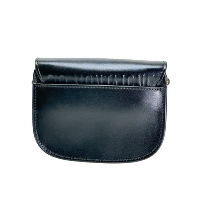 Used DIOR Leather Bobby Shoulder Bag Black