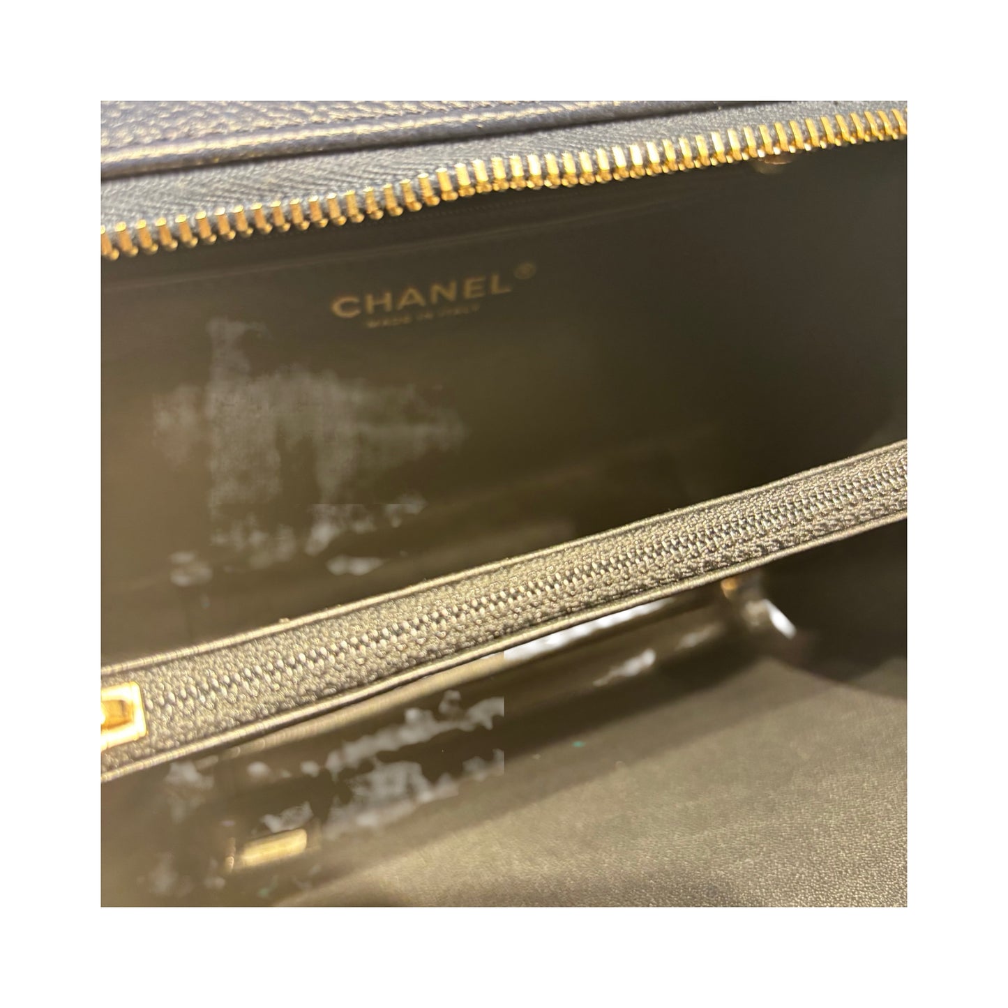 CHANEL VANITY CASE TWO WAY SHOULDER BAG ［20000229］