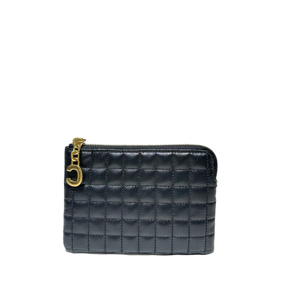 Calf Skin C charm pouch Wallet [101640]