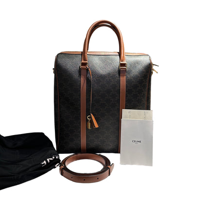 Used CELINE Handbag Brown GHW