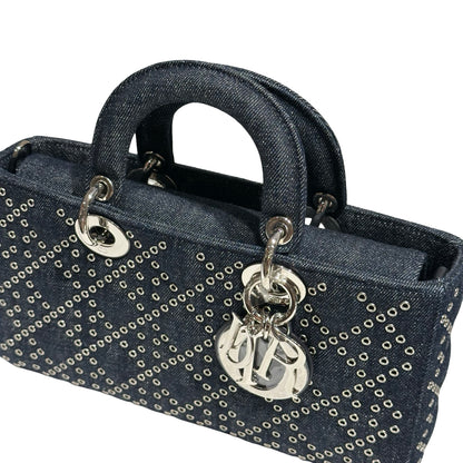 DIOR D-JOY MEDIUM 26 DENIM PHW [3000159]