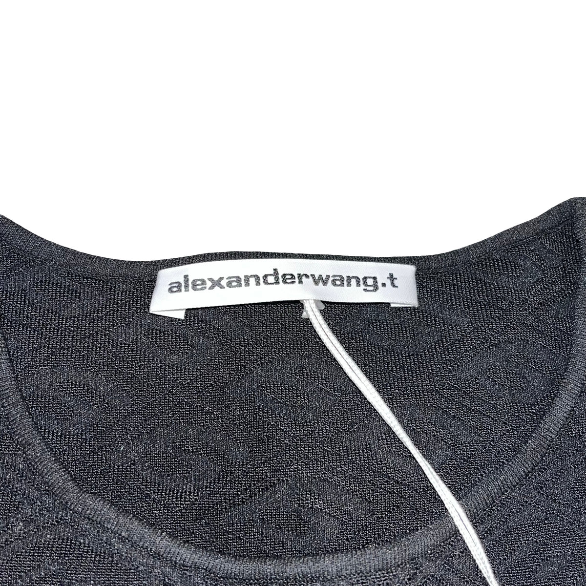 Used ALEXANDER WANG Solid T-shirt S Clothes Black