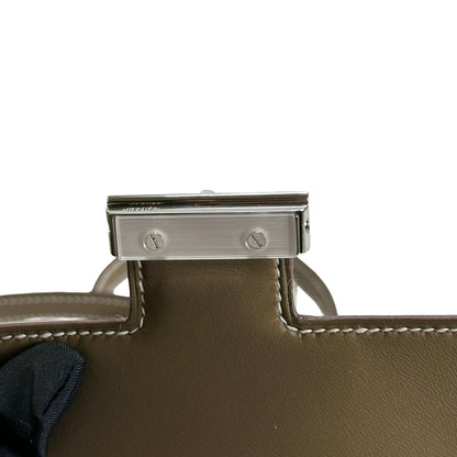 Brand New HERMES Epsom Mini Constance Shoulder Bag Etoupe PHW