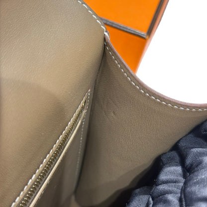 Used HERMÈS Constance 24 Shoulder Bag Etoupe (18) GHW