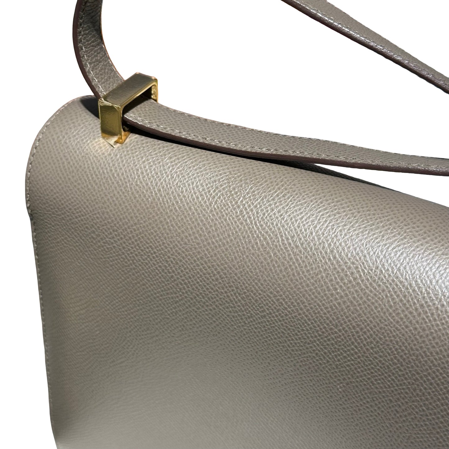 Used HERMÈS Constance 24 Shoulder Bag Etoupe GHW