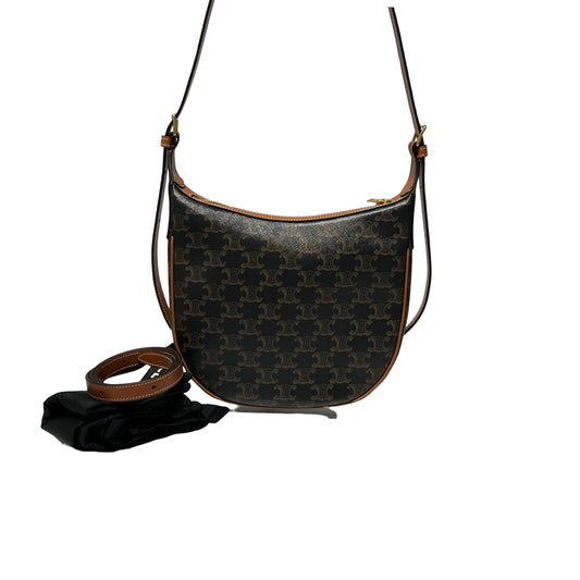 Monogram Coated Canvas HELOISE BAG CUIR TROMPHE Shoulder bag [101522]