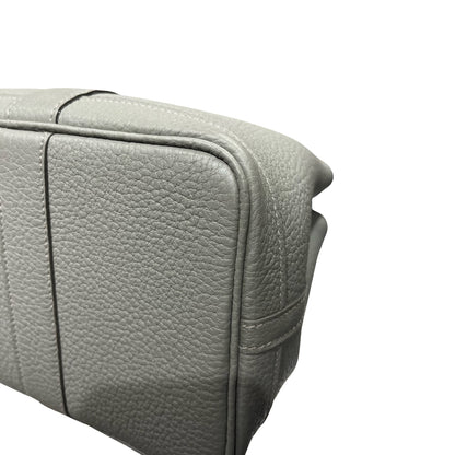 Used HERMÈS Leather GP 30 Basket Bag Grey