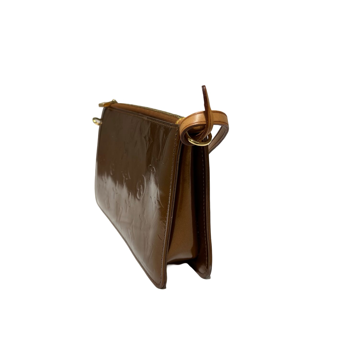 Patent leather Pochette vintage Hand bag [101268]