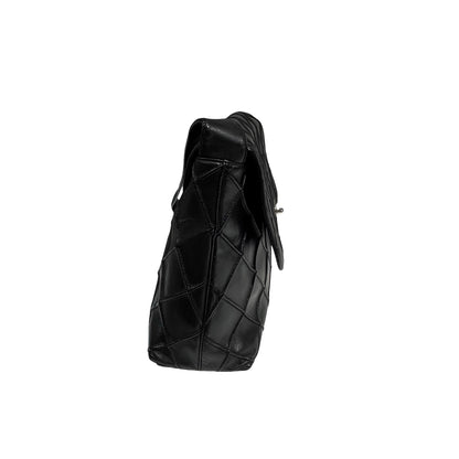 CHANEL QUILTED VINTAGE BLK SHOULDER BAG [3001101]