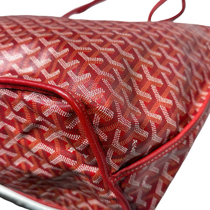 Used GOYARD Tote GM Tote Bag Red