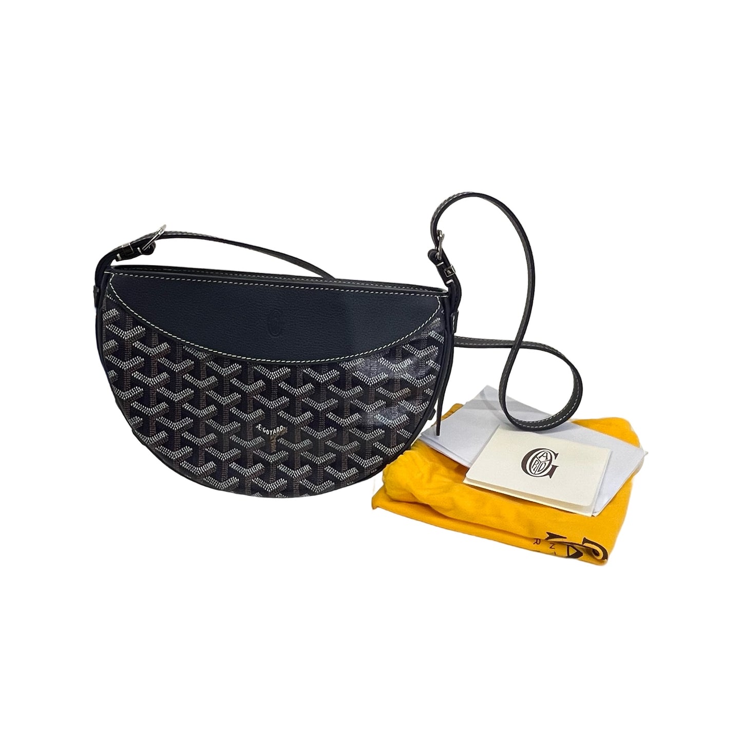 Used GOYARD Cross Body Bag Navy