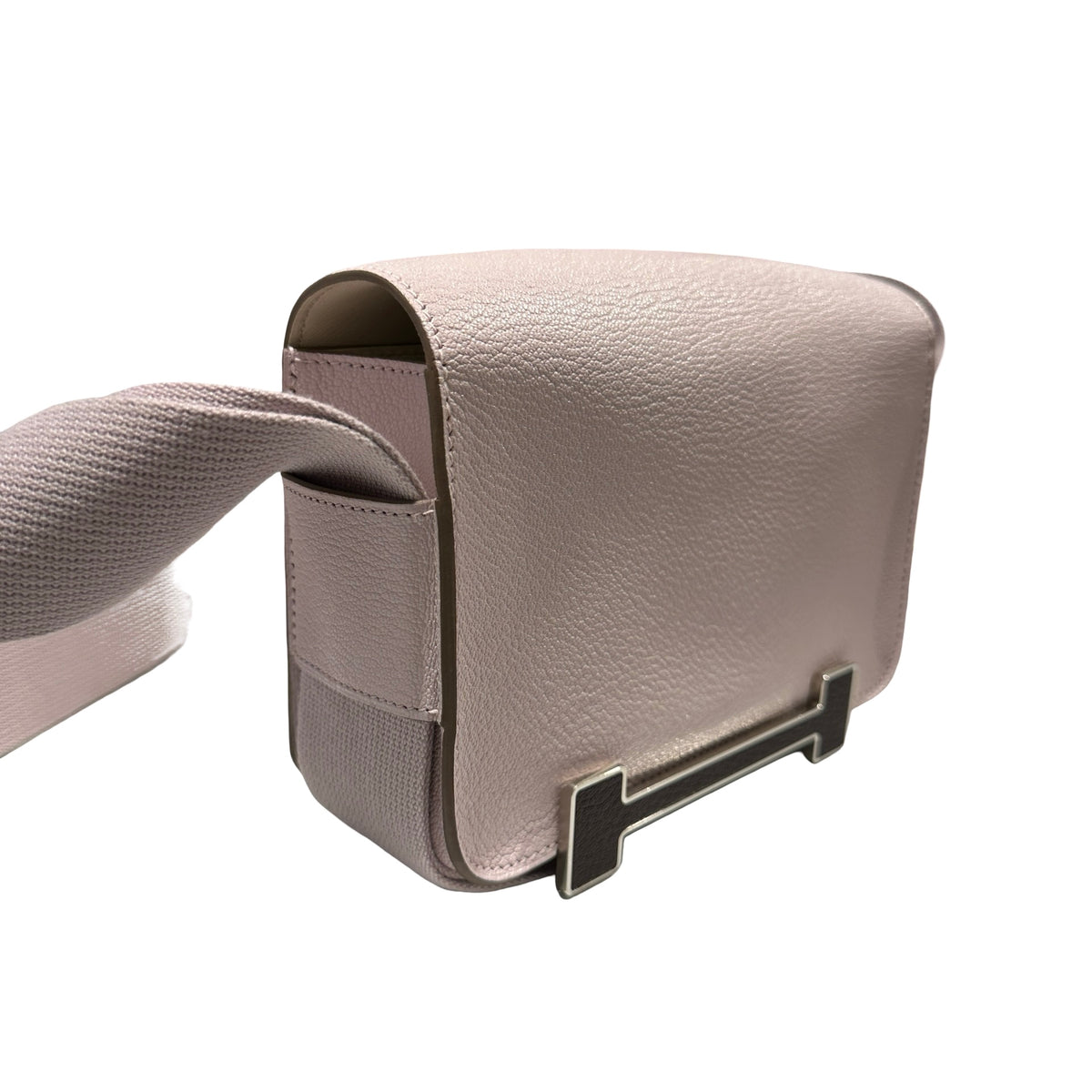 Used HERMES Geta Bag Crossbody Bag 09 Mauve Pale/I2 Nata