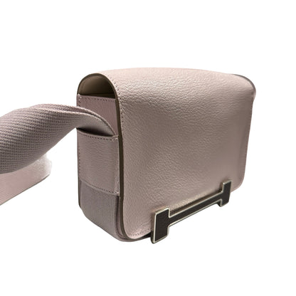 Used HERMES Geta Bag Crossbody Bag 09 Mauve Pale/I2 Nata