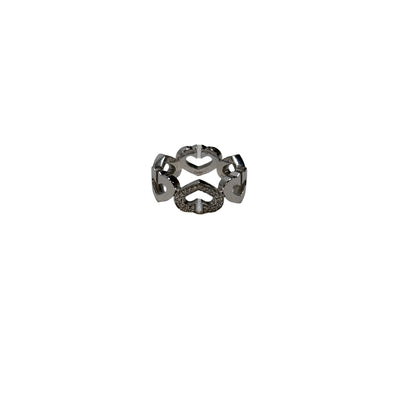 Used Cartier 18K White Gold Ring (AU750) Jewellery