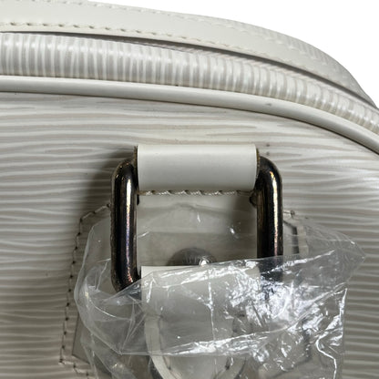 Used LOUIS VUITTON Epi Epi Montaigne PM Handbag White