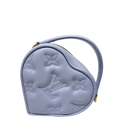 Monogram Calfskin Embroidered pop my heart bag Cross Body Bag [101505]