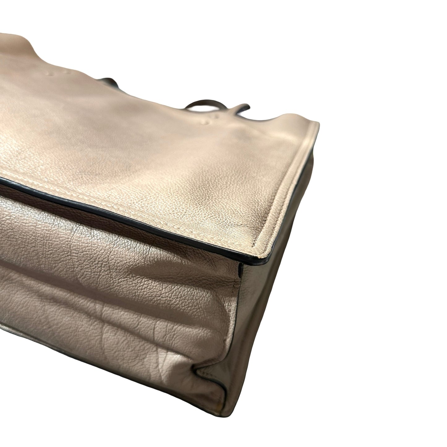 Used PRADA Shoulder Shoulder Bag Brown PHW