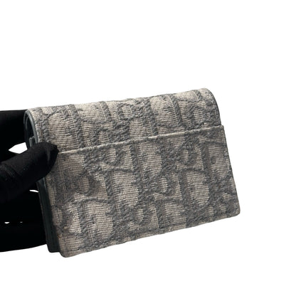 Used DIOR Canvas Cardholder Card holder