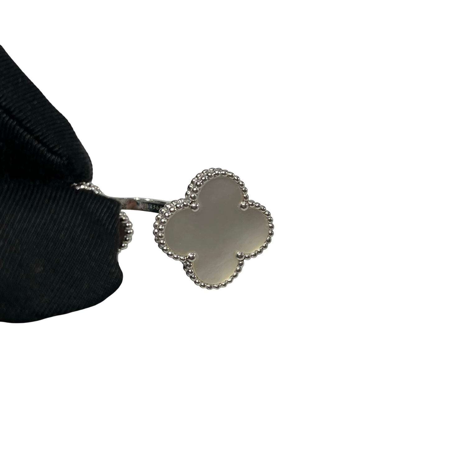 Used VAN CLEEF & ARPELS Ring Jewelry White Black