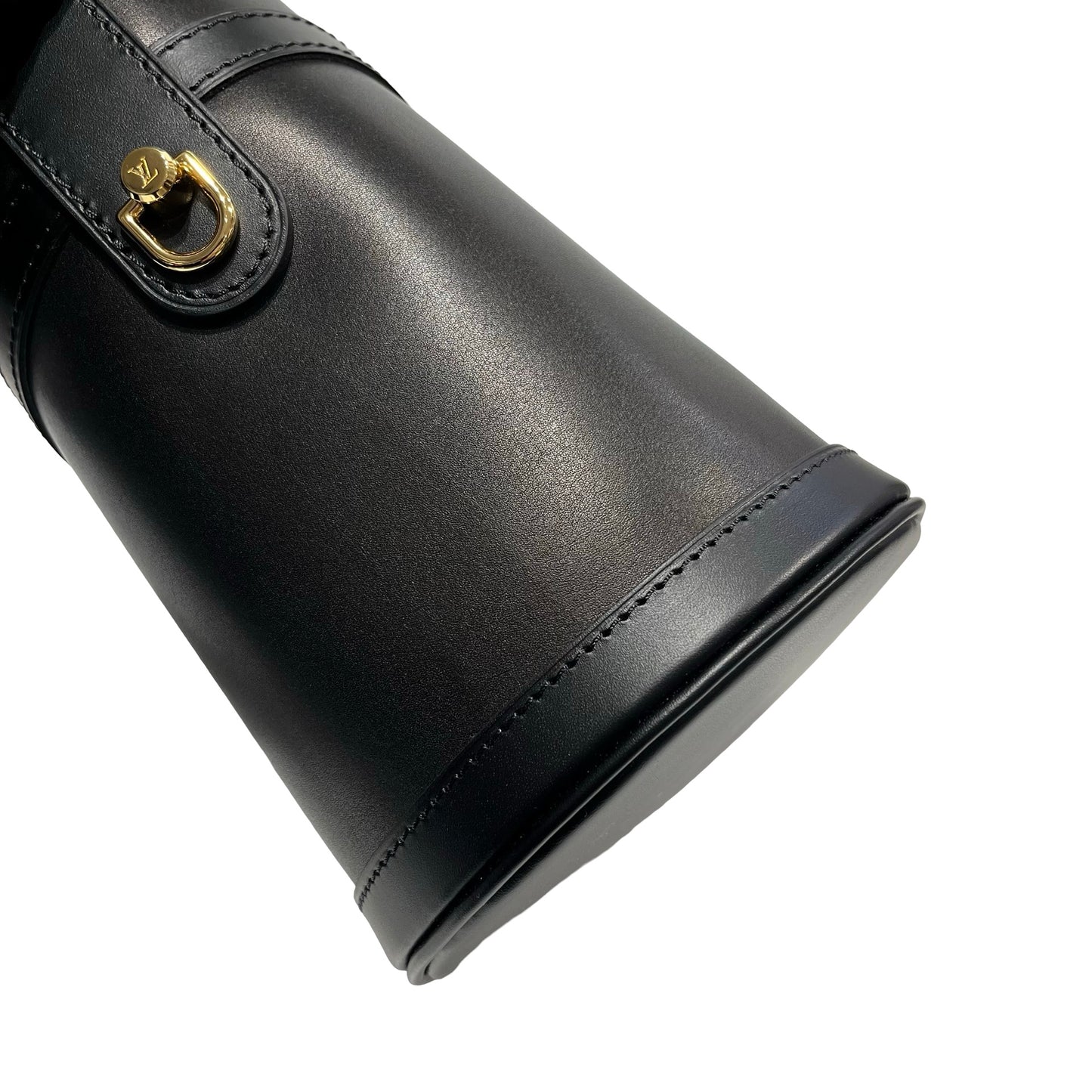 Used LOUIS VUITTON Sac Duffle Clutch Monogram GHW Black