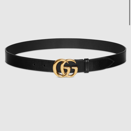 GUCCI MARMONT BELT WITH SHINY BUCKLE 75 CM [3000290]