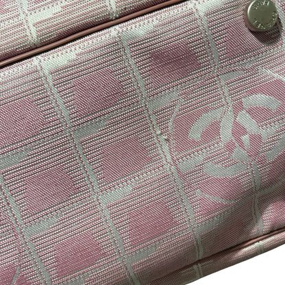 Used Chanel Nylon Handbag Pink
