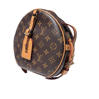 Used LOUIS VUITTON Boîte Chapeau Souple Cross Body Bag Brown