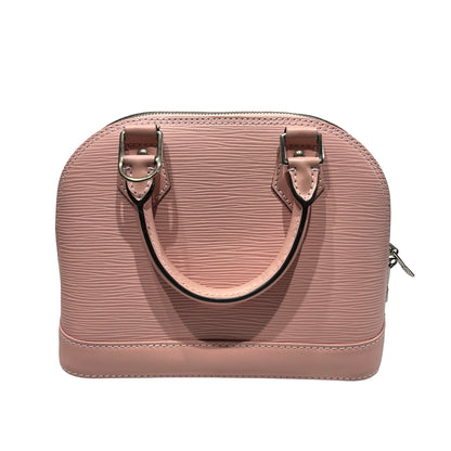 Used LOUIS VUITTON Epi Leather Alma BB Two Way Shoulder Bag Pink GHW