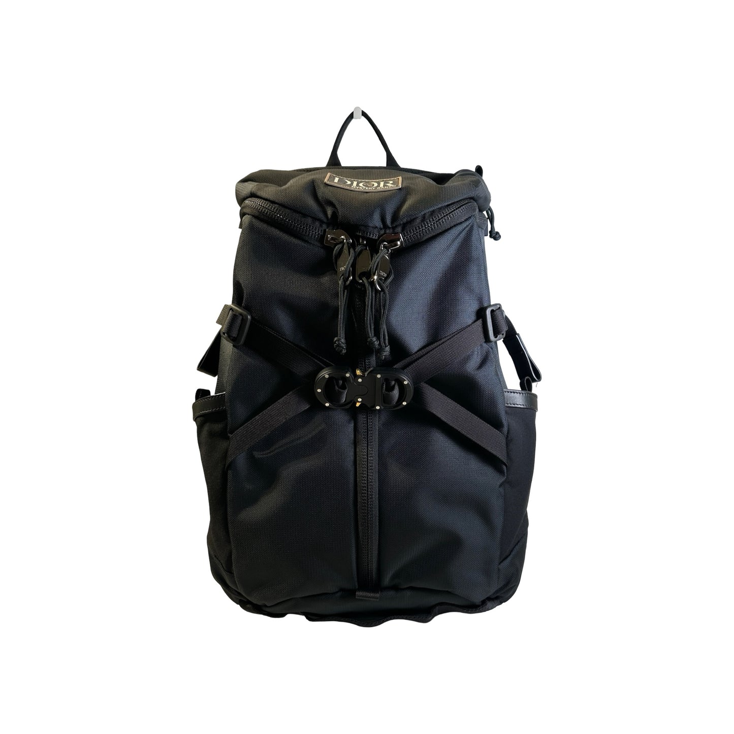 Used DIOR Nylon Rider Backpack Backpack Black