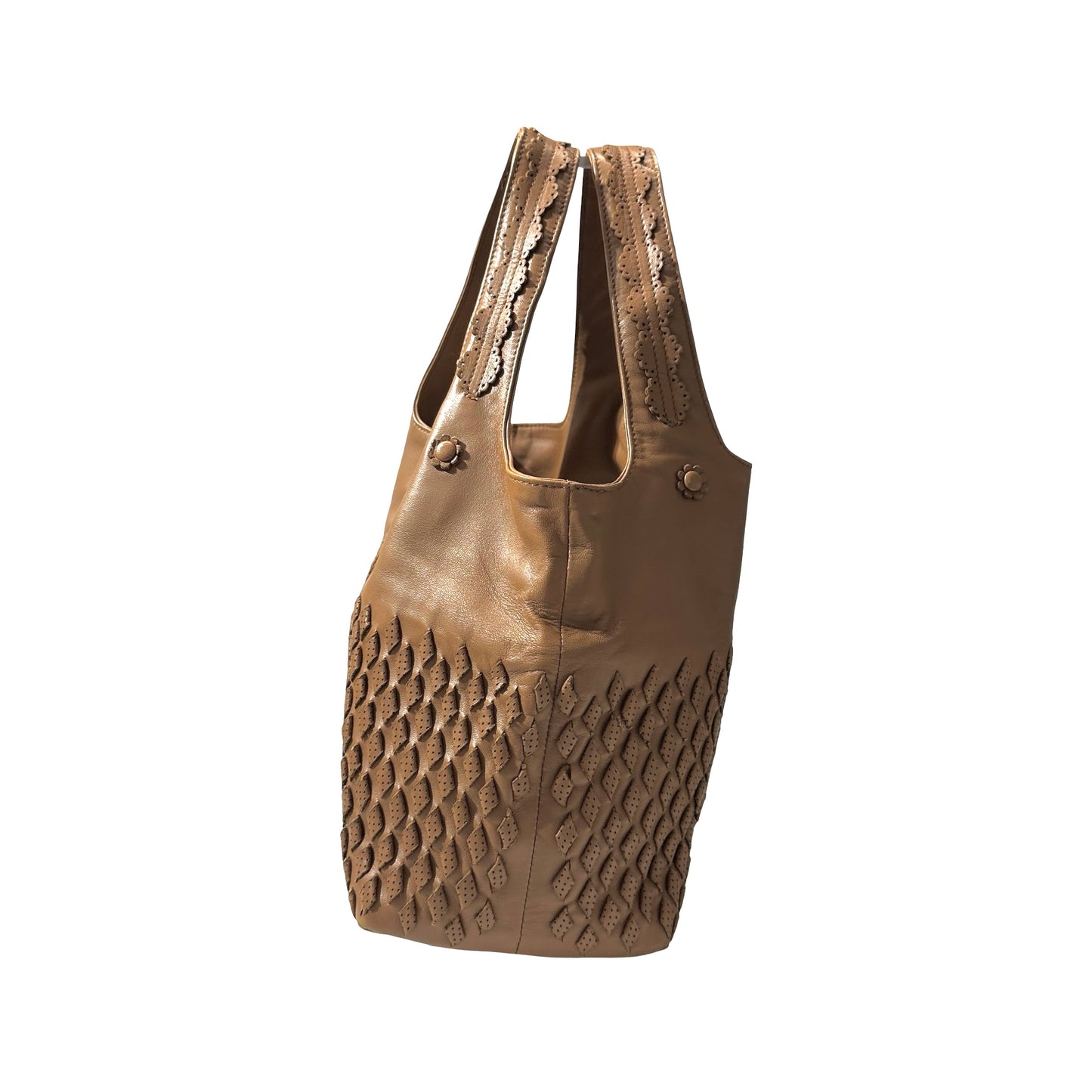 Used Bottega Veneta Tote Bag Brown