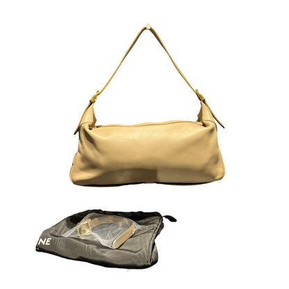 Used CÉLINE Romy Shoulder Bag Grey GHW