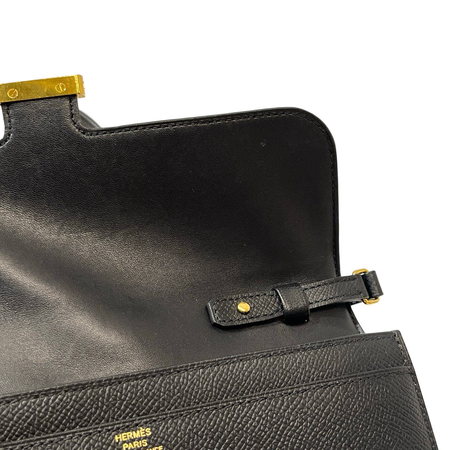 Used HERMÈS Constance to go Cross Body Bag Black GHW