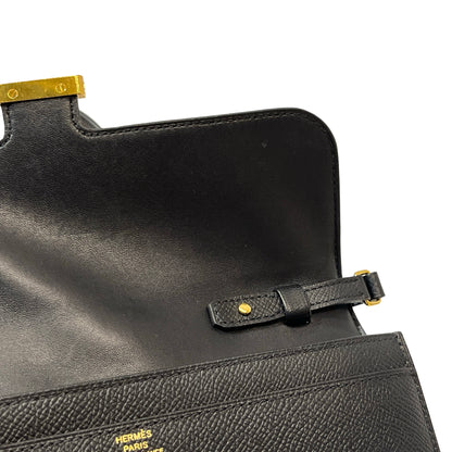 Used HERMÈS Constance to go Cross Body Bag Black GHW