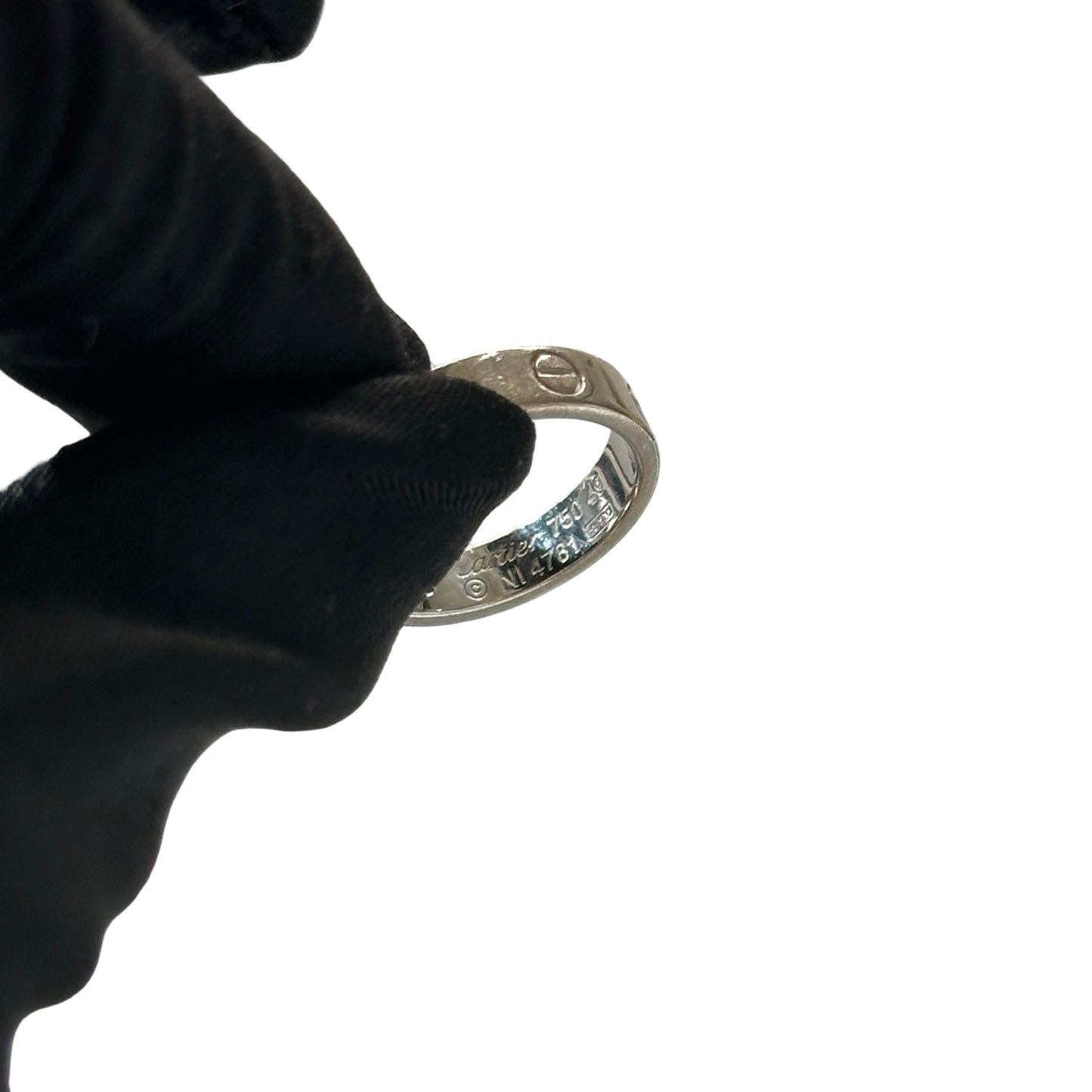 Used CARTIER Ring with diamond Ring PHW