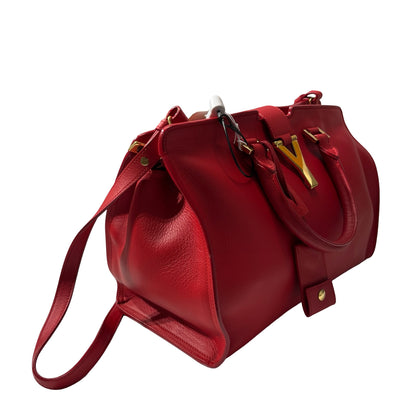 Used SAINT LAURENT Two Way Shoulder Bag Red GHW