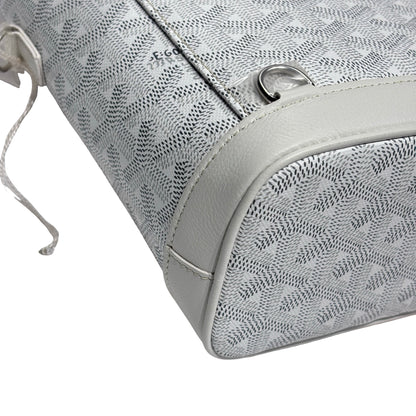 GOYARD LE SAC ALPIN MINI WHITE CANVAS PHW [3001373]