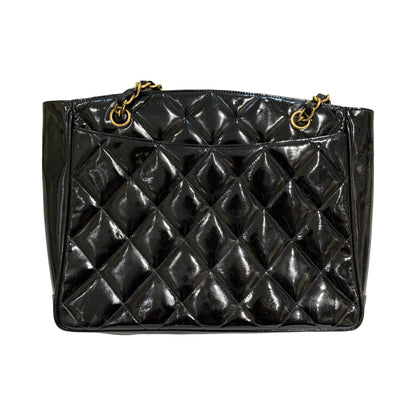 Matelasse Quilted Patent leather  Tote Bag [101280]