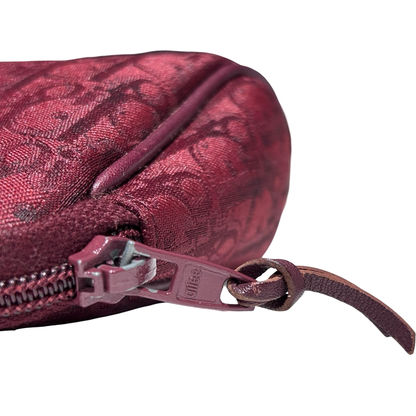 DIOR OBLIQUE VINTAGE CLUTCH RED HANDBAG [3000516]